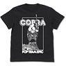 COBRA×ポプテピピック Tシャツ BLACK XL (キャラクターグッズ)