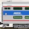 バイレベル客車 シカゴ・メトラ キャブコーチ #8750 ★外国形モデル (鉄道模型)