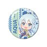 Kono Subarashii Sekai ni Shukufuku o! Pop-up Character Can Badge Aqua (Anime Toy)
