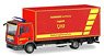(HO) MAN TGL Box Truck with Liftgate Feuerwehr Wuppertal (Model Train)