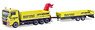 (HO) MAN TGX XL Euro 6c Platform Truck with Crane and Deep Loading Trailer Ley Krane Gummersbach (Model Train)