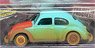 Street Freaks - Release 4 - 1951 VW Split-Window Beetle Faded,Repainted Blue-Green (Diecast Car)