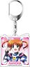 Magical Girl Lyrical Nanoha Detonation Acrylic Key Ring Nanoha Takamachi (Anime Toy)