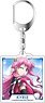 Magical Girl Lyrical Nanoha Detonation Acrylic Key Ring Kyrie Frorian (Anime Toy)