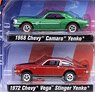 Johnny Lightning 2-Pack Special Yenko 1968 Chevy Camaro 1972 Chevy Vega Stinger Yenko (Diecast Car)