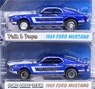 Johnny Lightning 2-Pack Special 1969 Ford Mustang Platt&Payne Ford Drag Team (Diecast Car)