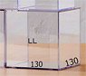 Minoru Cube Clear x Clear LL (Display)