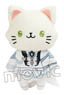Tsukiuta. with Cat Plush Key Ring w/Eyemask Shun Shimotsuki (Anime Toy)