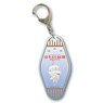 Motel Key Ring Cells at Work! Angel Series -Design Produced by Sanrio-/White Blood Cell (Anime Toy)