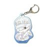 Gyugyutto Acrylic Key Ring Cells at Work! Angel Series -Design Produced by Sanrio-/White Blood Cell (Anime Toy)