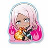 Gyugyutto Acrylic Badge Fire Force/Princess Hibana (Anime Toy)
