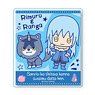 A Little Big Acrylic Badge Sanrio-ka Shitara Konna Suraimu Datta Ken./Rimuru & Ranga (Anime Toy)
