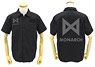 ゴジラ キング・オブ・モンスターズ MONARCH ワッペンベースワークシャツ BLACK M (キャラクターグッズ)