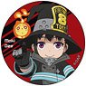 Fire Force Can Badge (Chibi-Chara) Maki Oze (Anime Toy)