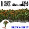 Tall Shrubbery - Brown Green (Material)