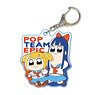 Tekutoko Acrylic Key Ring Pop Team Epic/Popuko & Pipimi (Anime Toy)