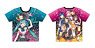 Hatsune Miku x Rascal 2019 Full Graphic T-Shirts M (Anime Toy)