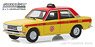 Tokyo Torque Series 7 - 1970 Datsun 510 4-Door Sedan - Custom Taxi Solid (Diecast Car)