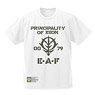 Mobile Suit Gundam Zeon E.A.F. Dry T-Shirt White S (Anime Toy)