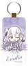 Re:Zero -Starting Life in Another World- Leather Key Ring Emilia (Anime Toy)