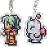 Final Fantasy Acrylic Key Ring Collection Vol.1 (Set of 8) (Anime Toy)