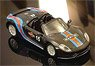 Hong Kong Limited 1/64 Porsche 918 Spider Martini Black (Diecast Car)