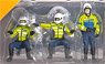 Tiny 1/43 FS07 香港警察 バイク乗車姿勢、直立姿勢 フィギュアセット (ミニカー)