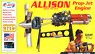 Allison Turbo Prop Engine (Old Revell) (Plastic model)