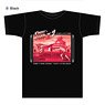 Street Fighter II Japan Limited Bottle T-shirt B / Black M (Anime Toy)