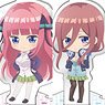 The Quintessential Quintuplets Trading Five Equal Acrylic Figure (Set of 10) w/Bonus Item (Anime Toy)