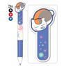 Natsume`s Book of Friends Nyanko-sensei 3 Color Ballpoint Pen Blue (Anime Toy)