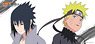 Naruto:Shippuden Narutio & Sasuke (1) Mini Tenugui (Anime Toy)