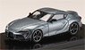 Toyota GR Supra (A90) RZ Matt Storm Gray Metallic (Diecast Car)