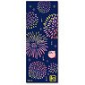 Kirby`s Dream Land Fuwafuwa Japanese Collection Chusen Tenugui (4) Kirby and Fireworks (Anime Toy)
