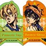 TV Animation [JoJo`s Bizarre Adventure: Golden Wind] Glitter Acrylic Badge (Vol.1) (Set of 6) (Anime Toy)