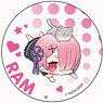 Re:Zero -Starting Life in Another World- Chi-Kids Can Badge 75 dia. Ram (Anime Toy)