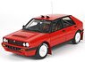 Lancia Delta HF Integrale 16V Red (with Case) (Diecast Car)