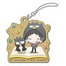 Eco Strap Bungo Stray Dogs x Sanrio Characters/Ryunosuke Akutagawa x Bad Badtz-Maru (Anime Toy)