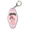 Motel Key Ring Bungo Stray Dogs x Sanrio Characters/Osamu Dazai x My Melody (Anime Toy)