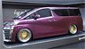 Toyota Vellfire (30) ZG Purple Metallic (ミニカー)