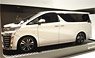 Toyota Vellfire (30) ZG White Pearl Crystal Shine ※Normal-Wheel (ミニカー)