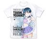 Love Live! Sunshine!! Yoshiko Tsushima Full Graphic T-Shirts Pajamas Ver. White S (Anime Toy)