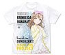 ラブライブ！サンシャイン!! 国木田花丸 フルグラフィックTシャツ パジャマVer. WHITE S (キャラクターグッズ)