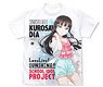 Love Live! Sunshine!! Dia Kurosawa Full Graphic T-Shirts Pajamas Ver. White S (Anime Toy)