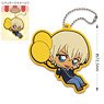 Detective Conan Rubber Key Ring (Balloon Amuro) (Anime Toy)