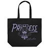 Date A Live III Tohka Yatogami Large Tote Bag Deformation Ver. Black (Anime Toy)