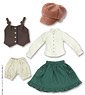 PNXS Girl Following a Dream Set -Alvastaria Outfit Collection- (Brown x Green) (Fashion Doll)