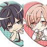 Ten Count Heart-shaped Glitter Acrylic Badge (Set of 6) (Anime Toy)