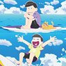 Osomatsu-san We Are surfers Post Card Set (Anime Toy)