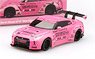 LB Works Nissan GT-R R35 Type I Rear Wing Ver.1 Wearlt Pink Malaysia Limited Edition (Diecast Car)